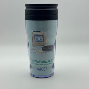 New KCI ActiV.A.C. InfoVAC Therapy Promotional Travel Tumbler Plastic 15oz
